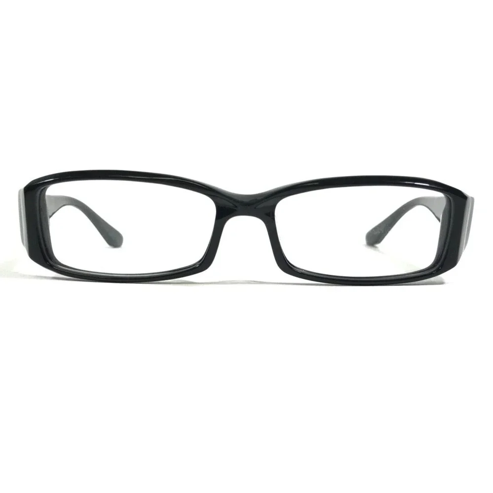 Iyoko-Inyake Eyeglasses Frames IY256 Col.6 Black Rectangular Full Rim 53-16-140